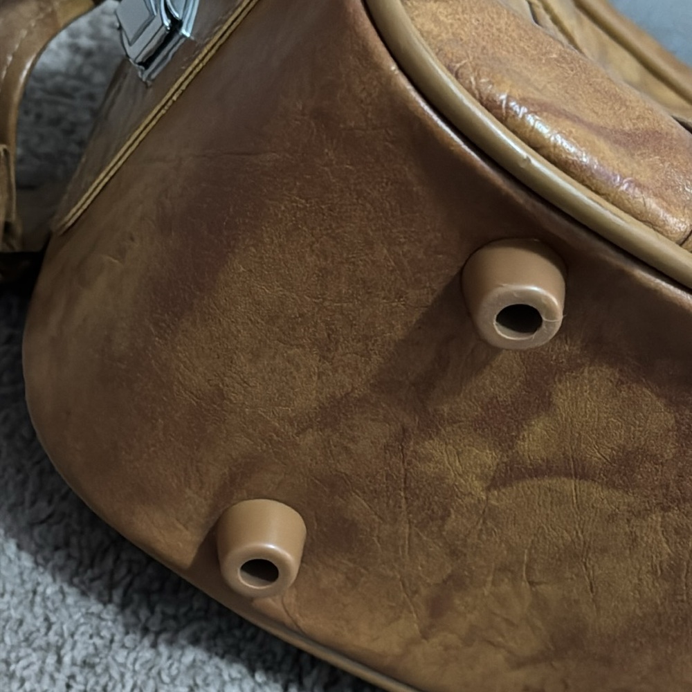 Vintage American Tourister Carryon Shoulder Strap Bag-EUC-Brown - Picture 12 of 17